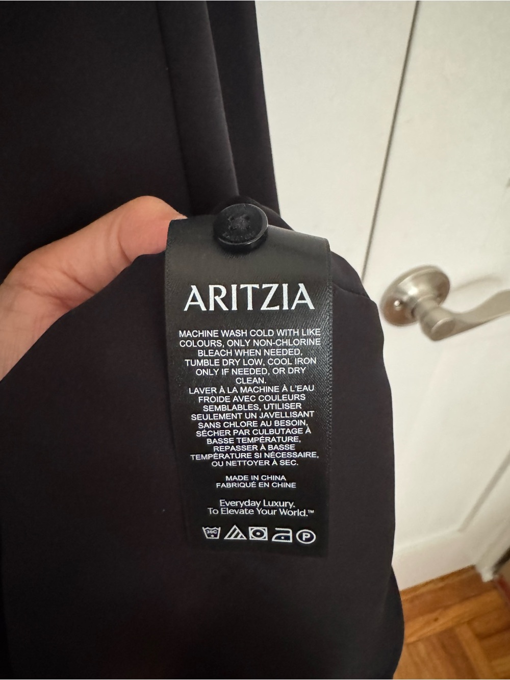 Aritzia Audience Sati. Halter Maxi Dress - Picture 2 of 3